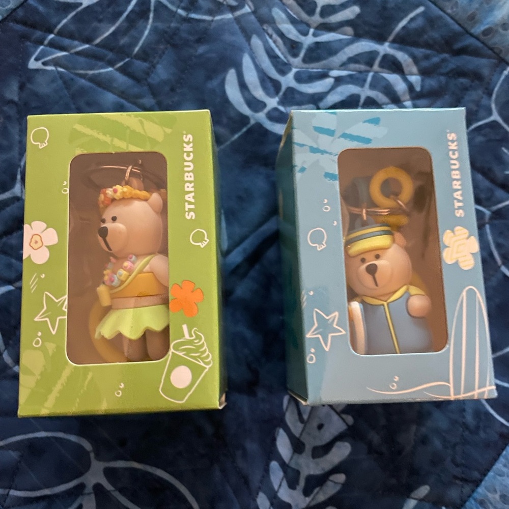 Starbucks mascots keychain